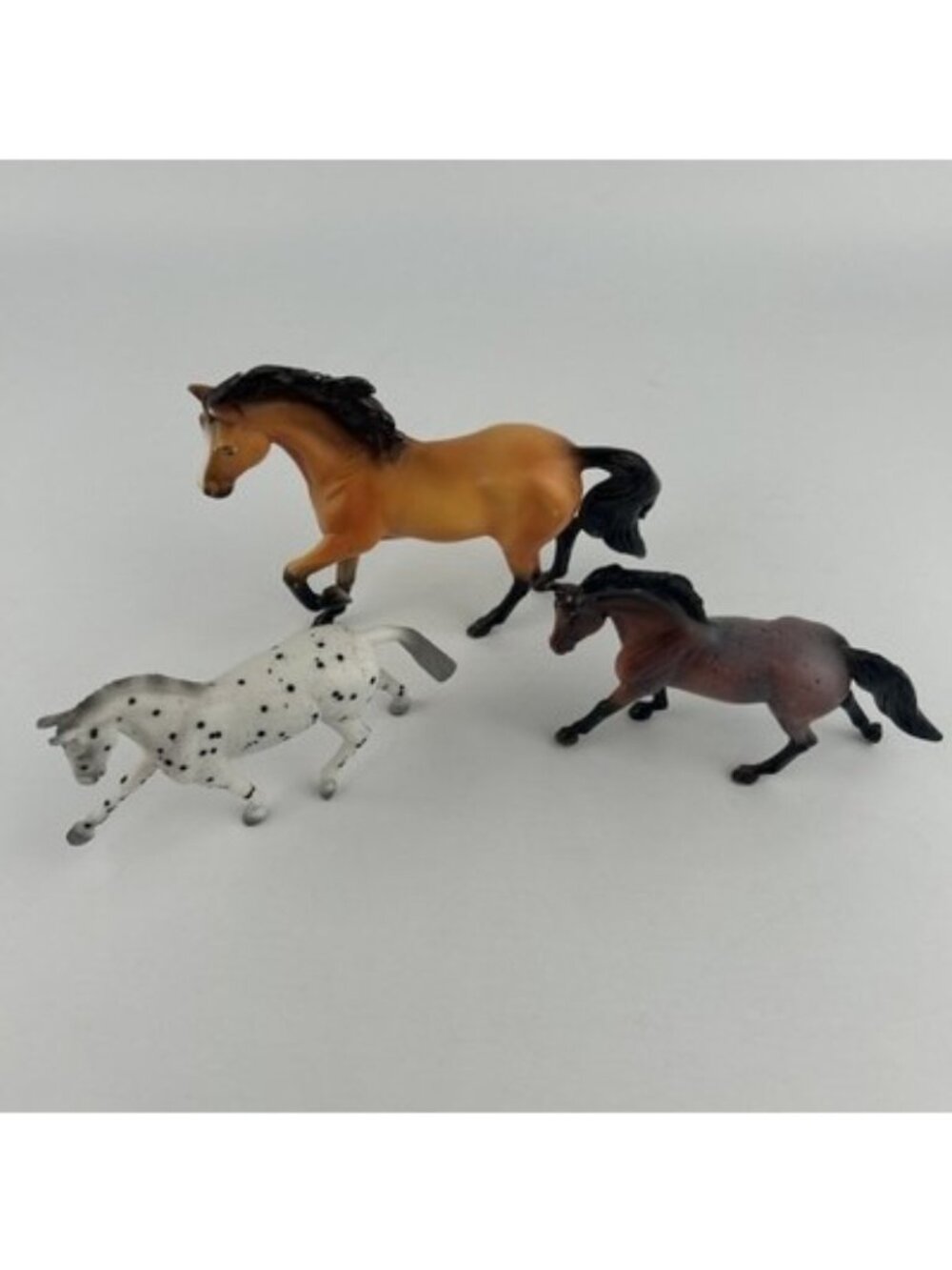 Lot of 3 Miniature BREYER REEVES Horses - Picture 15 of 16